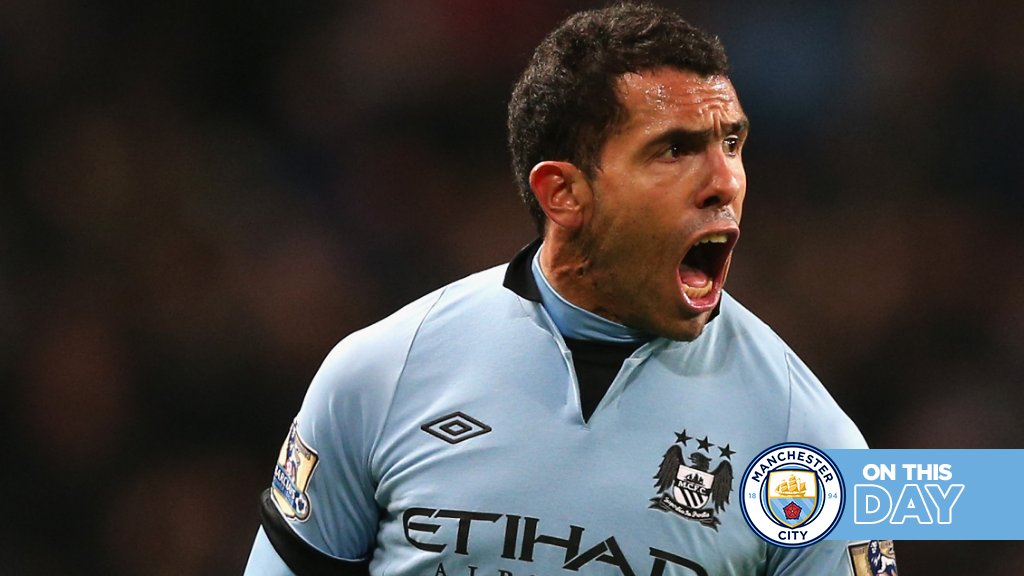 #OnThisDay: #ManCity 1-0 Swansea [2012] ⚽️ [61'] Carlitos Tevez
