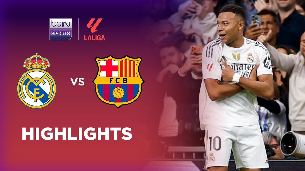 Real Madrid 2-1 Barcelona Akhirnya Real Madrid menang #ElClasico setelah 5 pertemuan terakhir selalu diobok-obok Barcelona. Ball Poss: 32 vs 68 Shot: 23 vs 15 Save: 4 vs 9 SZCZESNY 9 SAVE! Gagalkan penalty Mbappe Apa Kunci keberhasilan Xabi Alonso?