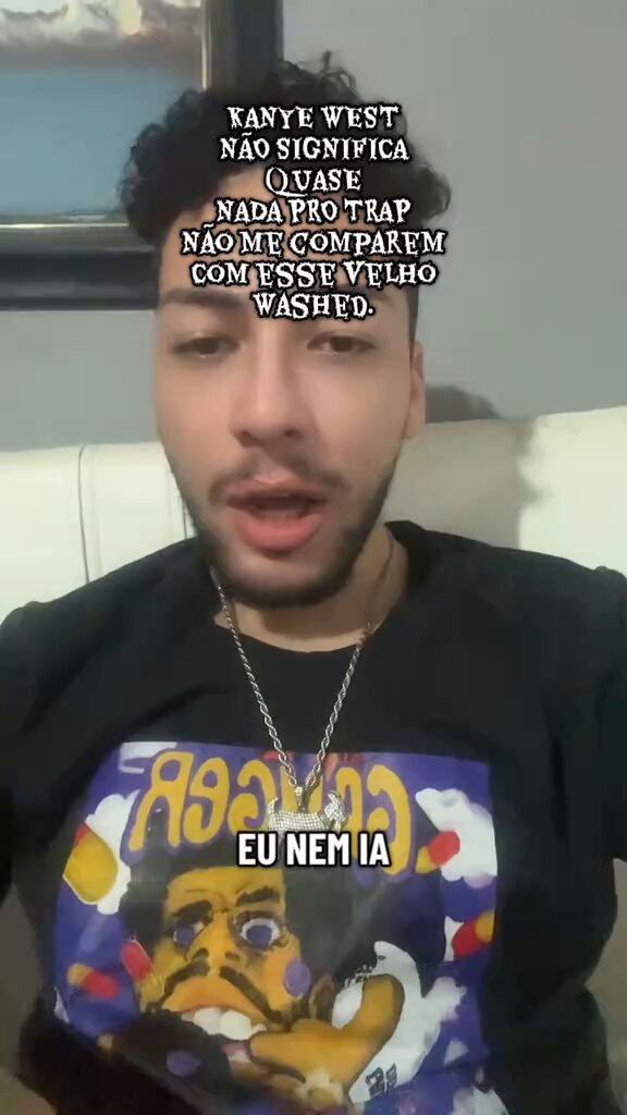 Kanye West não significa merda nenhuma no TRAP Vocês precisam ter referências de prods de TRAP de Verdade Kanye compra o feat de 90 artista industria pra carregar ele no álbum= gênio Matuê subindo artista com 30 k ouvinte mensal = suga o underground Wtff Fodase a lógica