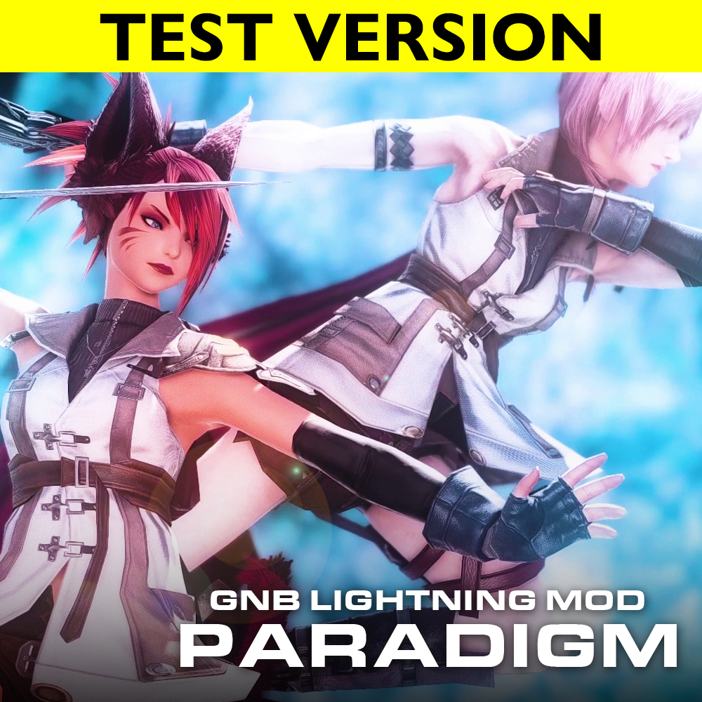 been a minute, wowie ***INCOMPLETE*** test version of Paradigm (Lightning Farron GNB mod) Download links in the reply 🔽