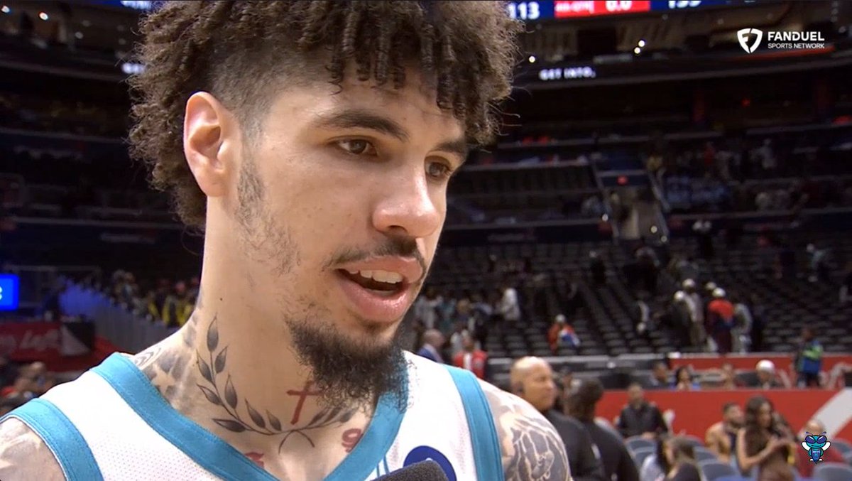 LaMelo Ball recorded his 11th career triple-double tonight! Which stat means the most to him? 🎙️ "The win. Yeah, the win means the most." Melo Postgame Interview: