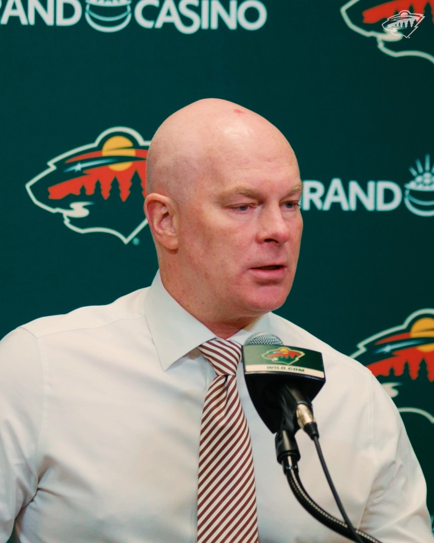 "You have to channel the energy the right way" 🗣️ Coach Hynes on the outlook of the game #mnwild