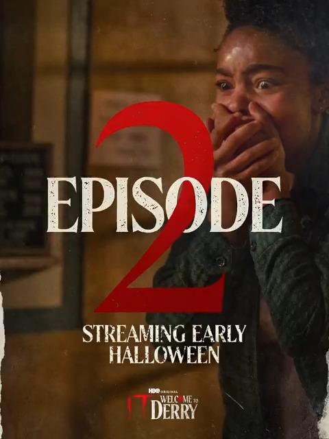 Trick or treat. 🎈 Don’t miss an early release of Episode 2 on Halloween. Episode 1 of #ITWelcomeToDerry is now streaming.