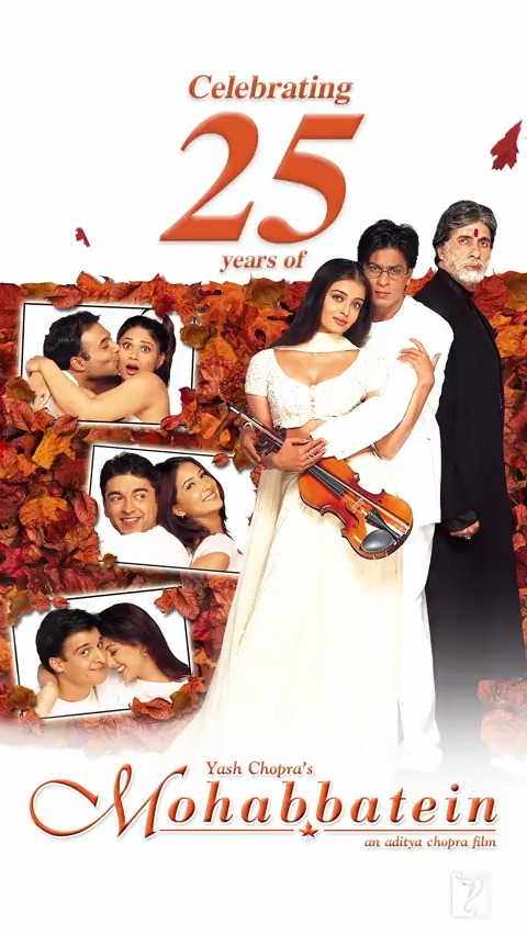 25 years ago, a story taught us that love is not weakness, it’s strength. ✨ And long after the violins stopped playing on screen, their melody stayed with us, reminding us that love, in all its forms, is forever. ❤️ Celebrating #25YearsOfMohabbatein