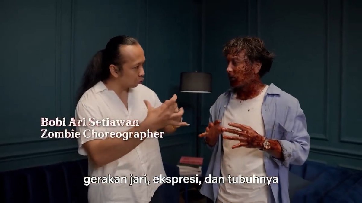 ⚠️TW: Trypophobia ⚠️ bagian yang ini sampe kaget tapi kagum juga saking keren koreo perzombiannya 🫡