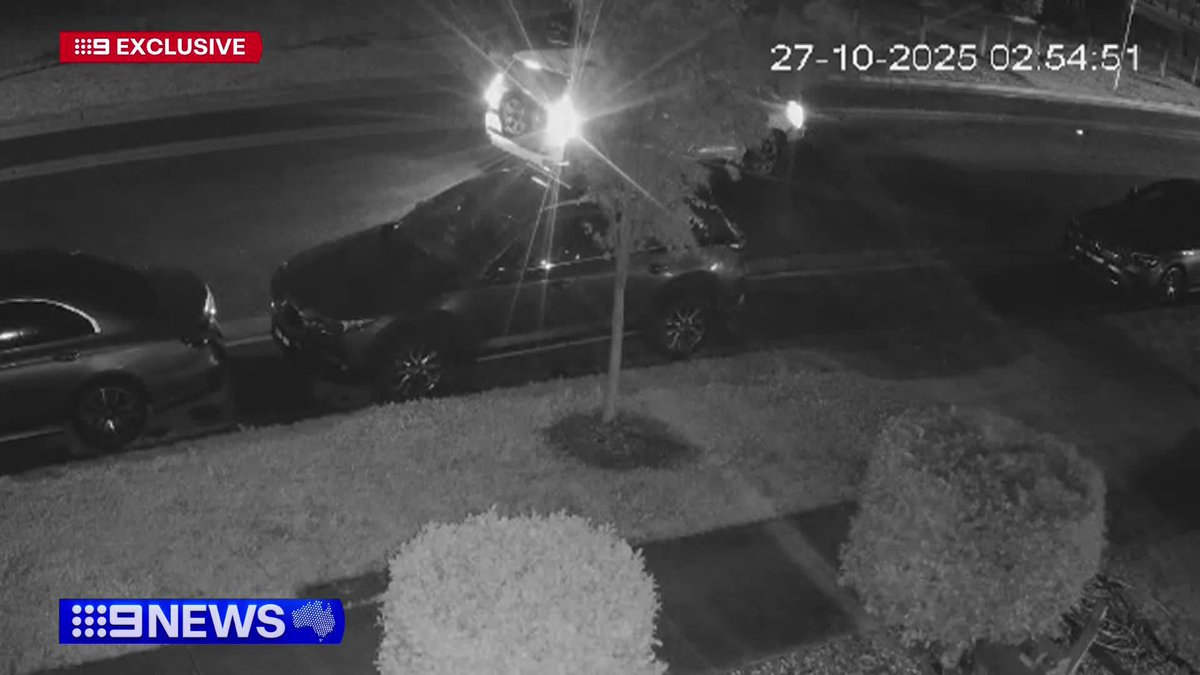 #EXCLUSIVE: A father of three says he feared for his life as he was chased by armed thugs who tried to smash their way into his Clyde home. The early morning attack was the fifth time his family's house has been targeted. Julia Passarelli #9News READ MORE: