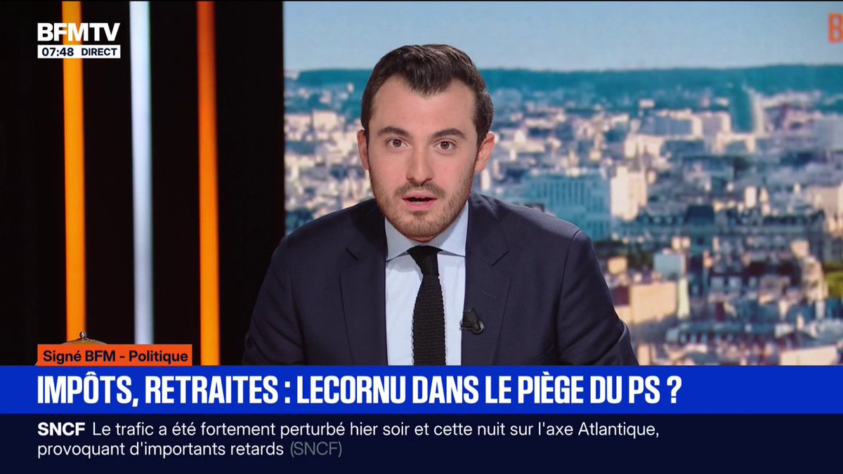 SIGNÉ BFM - Budget: Sébastien Lecornu dans le piège du PS? L'édito politique d'Arthur Berdah
