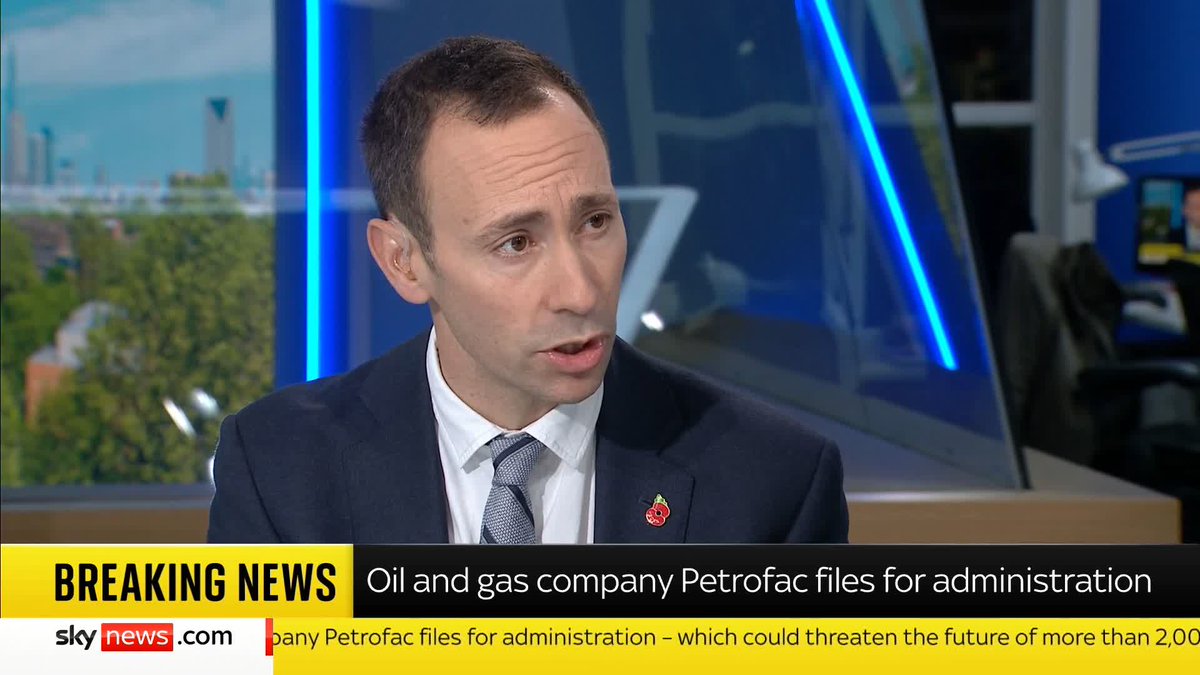 BREAKING: Oil and gas company Petrofac files for administration Mark Kleinman has the latest. 📺 Sky 501, Virgin 602, Freeview 233 and YouTube