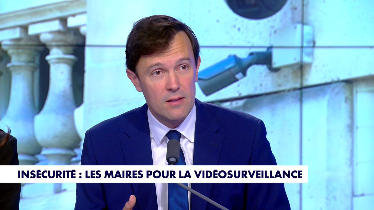 Fabien Verdier, maire SE de Châteaudun (Eure-et-Loir), sur la vidéosurveillance qui pourrait intégrer, à l'avenir, de l'IA : «75 à 79% des habitants nous demandent davantage de caméras» dans #LaMatinale