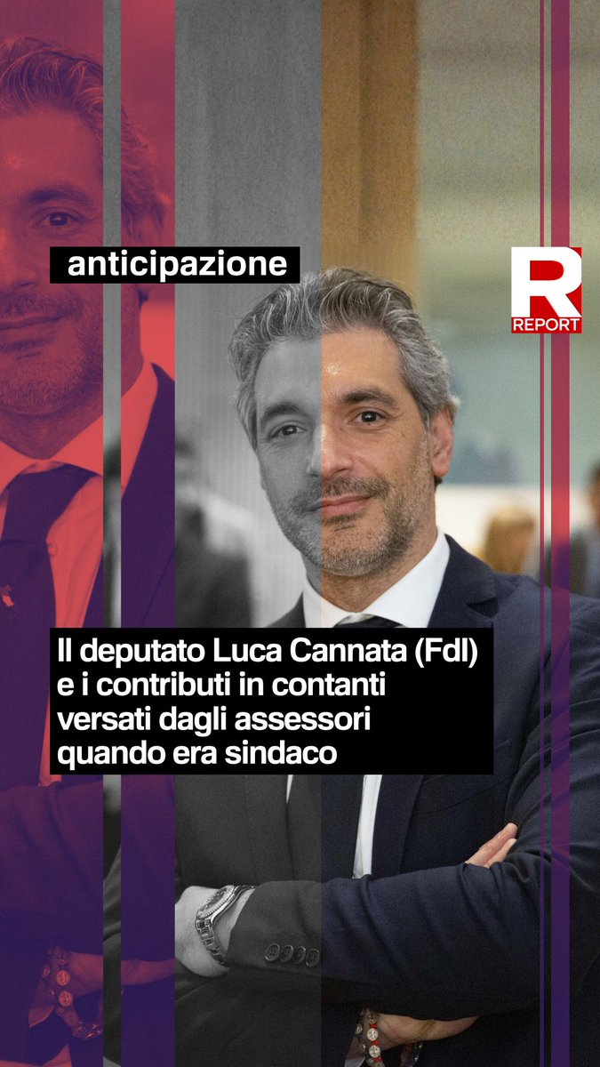 In Sicilia FdI puntava su Luca Cannata per riunificare la regione sotto un'unica guida. A febbraio, un articolo de La Sicilia ha rivelato che Cannata quando era sindaco riceveva contributi in contanti da alcuni assessori. Ne parliamo a #Report, ogni domenica dalle 20.30 su #Rai3