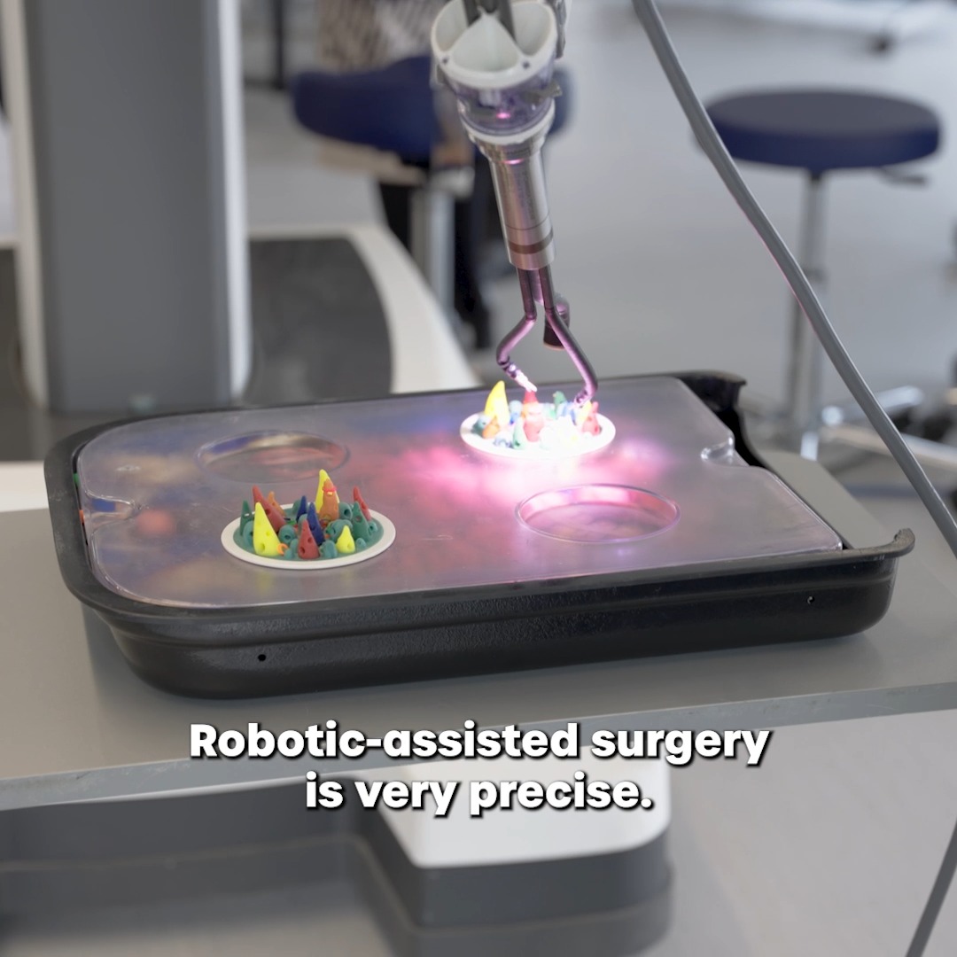 Robotic-assisted surgery Intuitive improves precision and boosts efficiency, meaning NHS patients get shorter hospital stays and better care. @ZubirAhmed - a practicing surgeon - met surgeons helping to train others with Intuitive as he opened their UK headquarters.