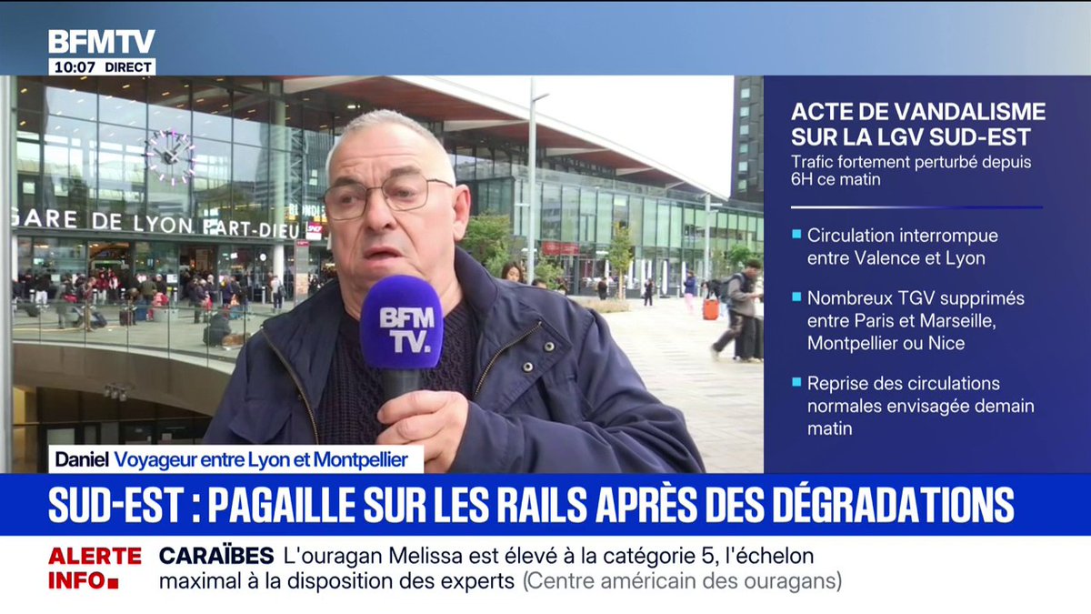 Suppressions et retards à la SNCF: "C'est hors de prix pour un service qui est lamentable", estime ce voyageur