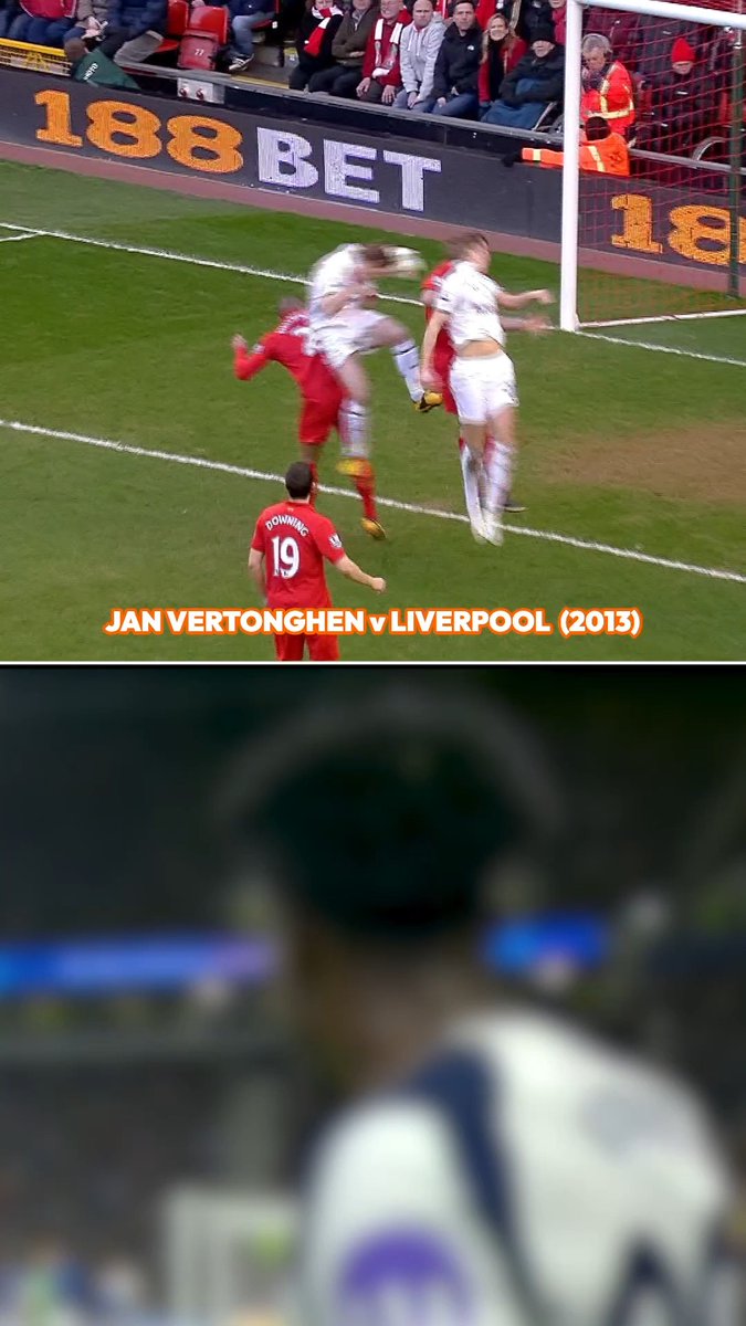 History repeating itself on Merseyside 👀 Micky van de Ven becomes the first Spurs defender since Jan Vertonghen in 2013 to net twice in a Premier League game ✌️
