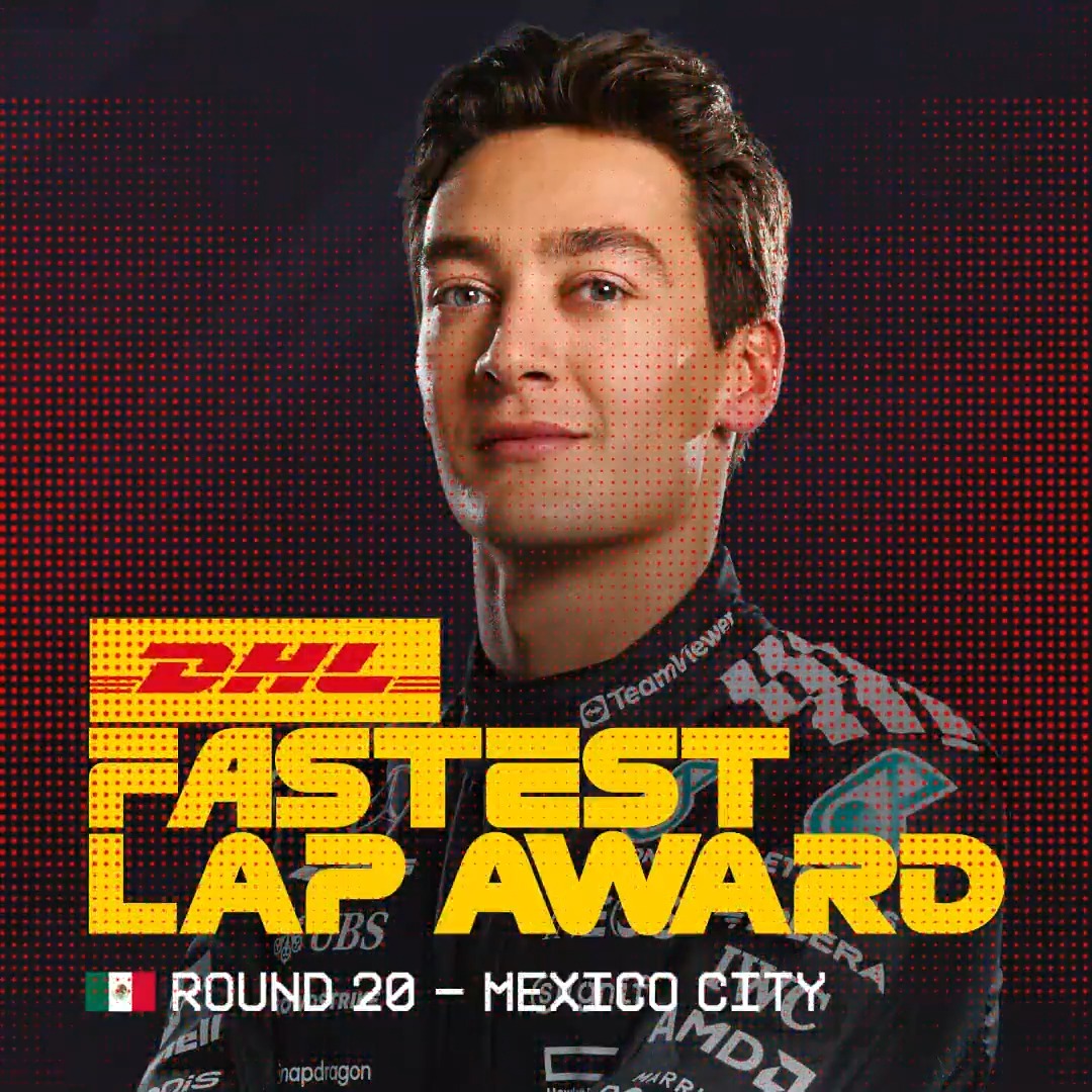 George Russell secures his third DHL_Motorsports Fastest Lap of the season in Mexico! ๐จ Here's all the insights ๐ #F1 #MexicoGP #MomentsThatDeliver