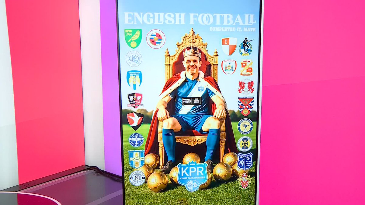"Hats off to him!" 👏 Jamie Cureton at the age of 50 has now scored at each of the top-ten tiers of the English football pyramid.