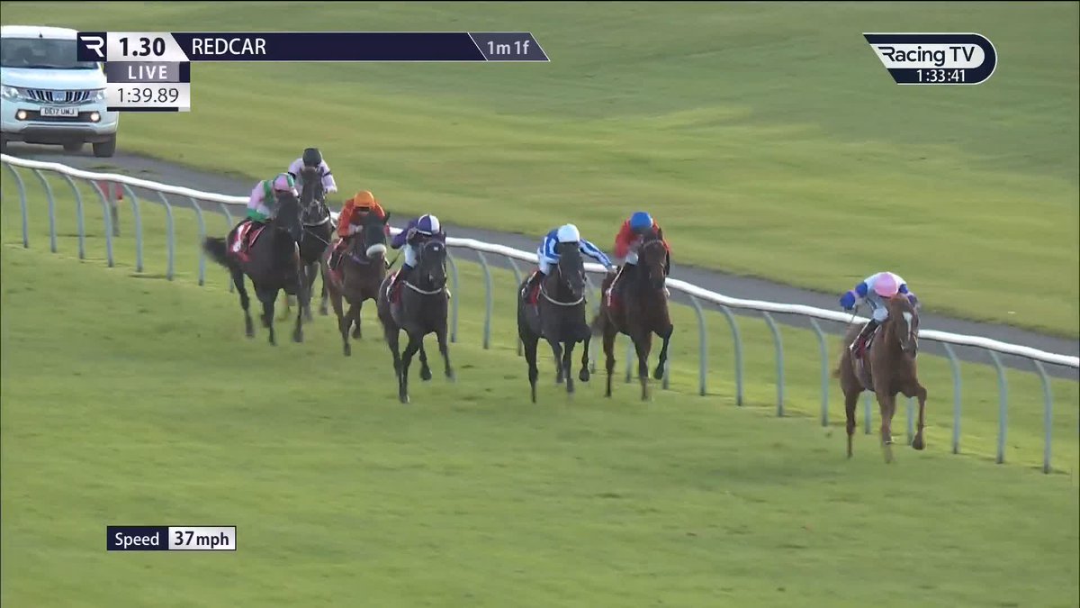 Impressive 🤩 A comfortable success for Bay Of Brilliance (New Bay) in the British EBF '"Double Trigger" Novice Stakes Redcar Racecourse Ralph Beckett | Hector Crouch