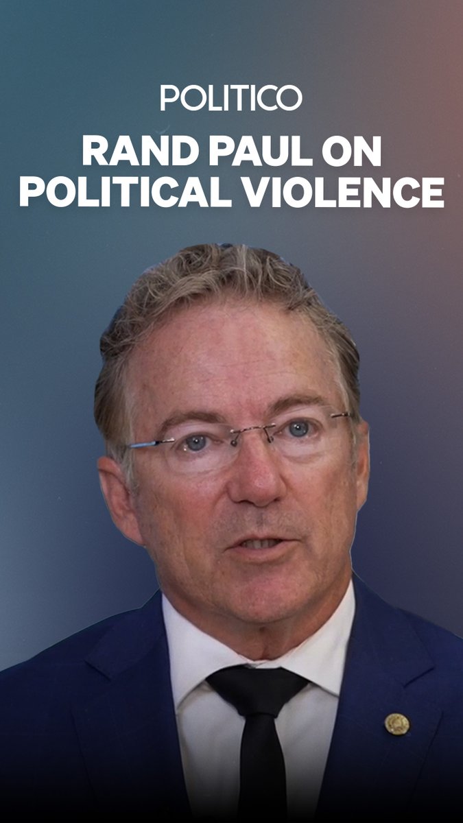 Sen. Rand Paul says he is not the person to ask about right-wing violence because “all that [he’s] seen has come from the left.” “I’ve very personally suffered the violence at the hands of left-wingers,” he tells our Dasha Burns on #theconversation 👇