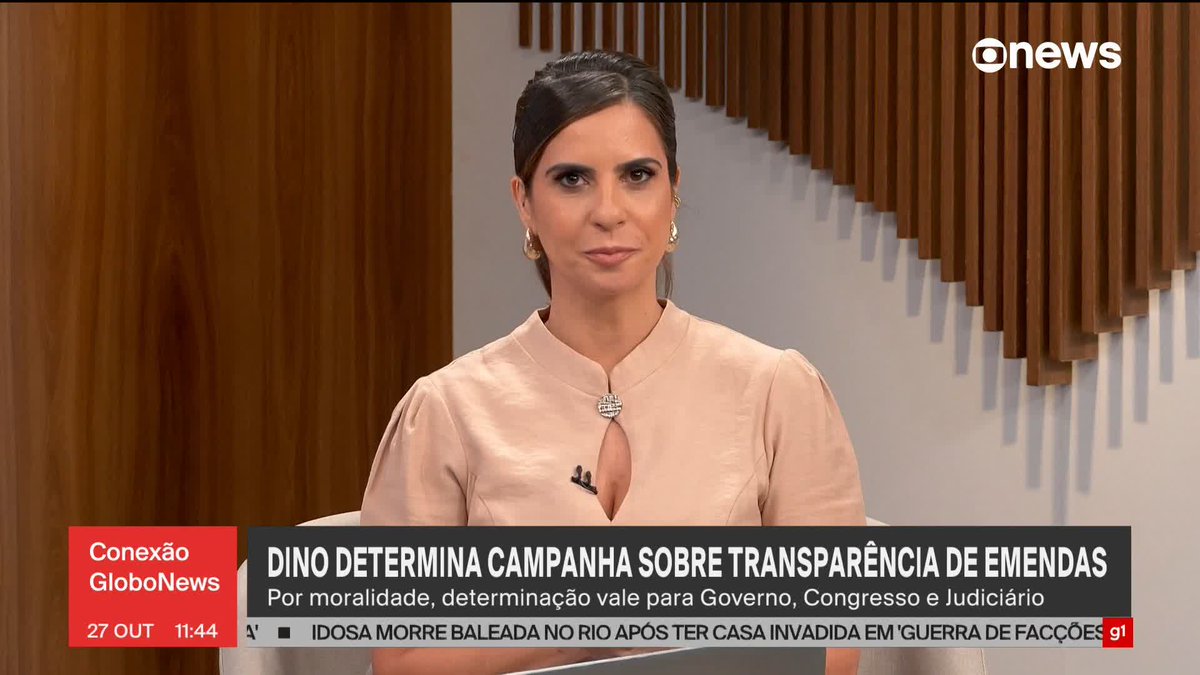 Ministro Flávio Dino determina campanha sobre como população pode acompanhar emendas parlamentares. Determinação vale para Executivo, Legislativo e Judiciário. #ConexãoGloboNews Camila Bomfim ➡️ Assista à #GloboNews: