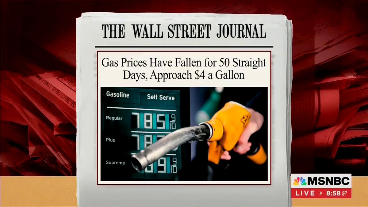 Pete Buttigieg's solution to high gas prices was to tell Americans to buy a $55,000 electric vehicle. President Trump's solution is to unleash American energy, and now gas prices are plummeting. I'm glad common sense is back in the White House.