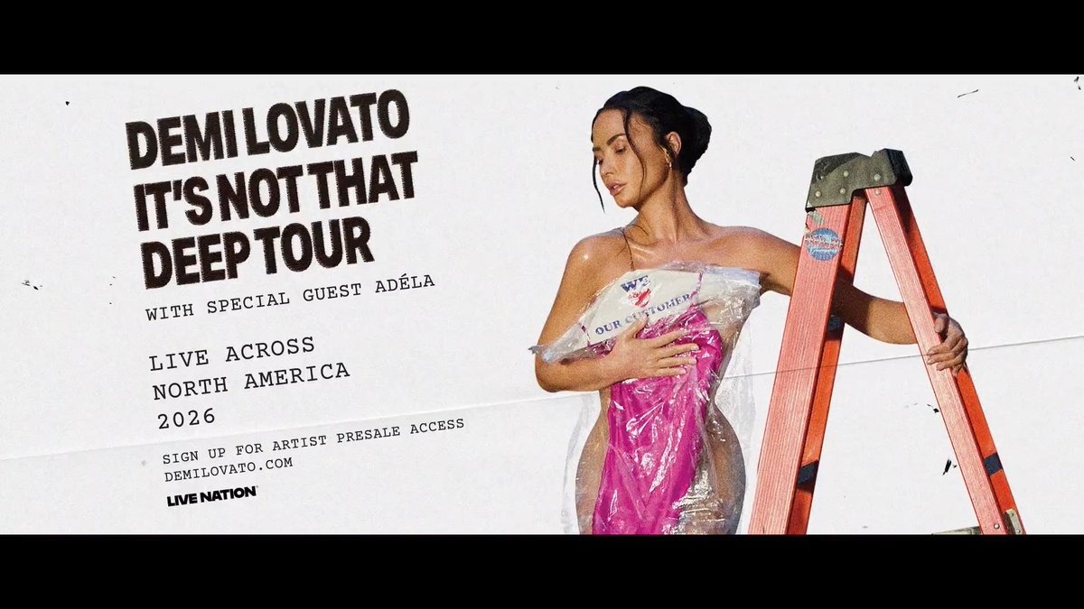 The “It’s Not That Deep Tour” Commercial.