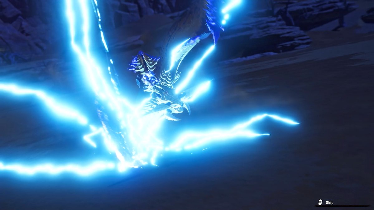 Witness the power of an Apex Predator with the initial part of Rey Dau's electrifying Kinship Skill! ⚡ #MHStories3