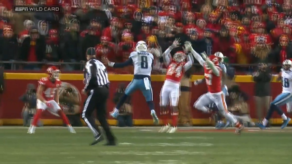 Last time Marcus Mariota faced the Chiefs, he threw a TD pass to himself 😳 What kind of magic does he have coming tonight? WASvsKC – 8:15pm ET on ESPN/ABC Stream on NFL+ and ESPN App