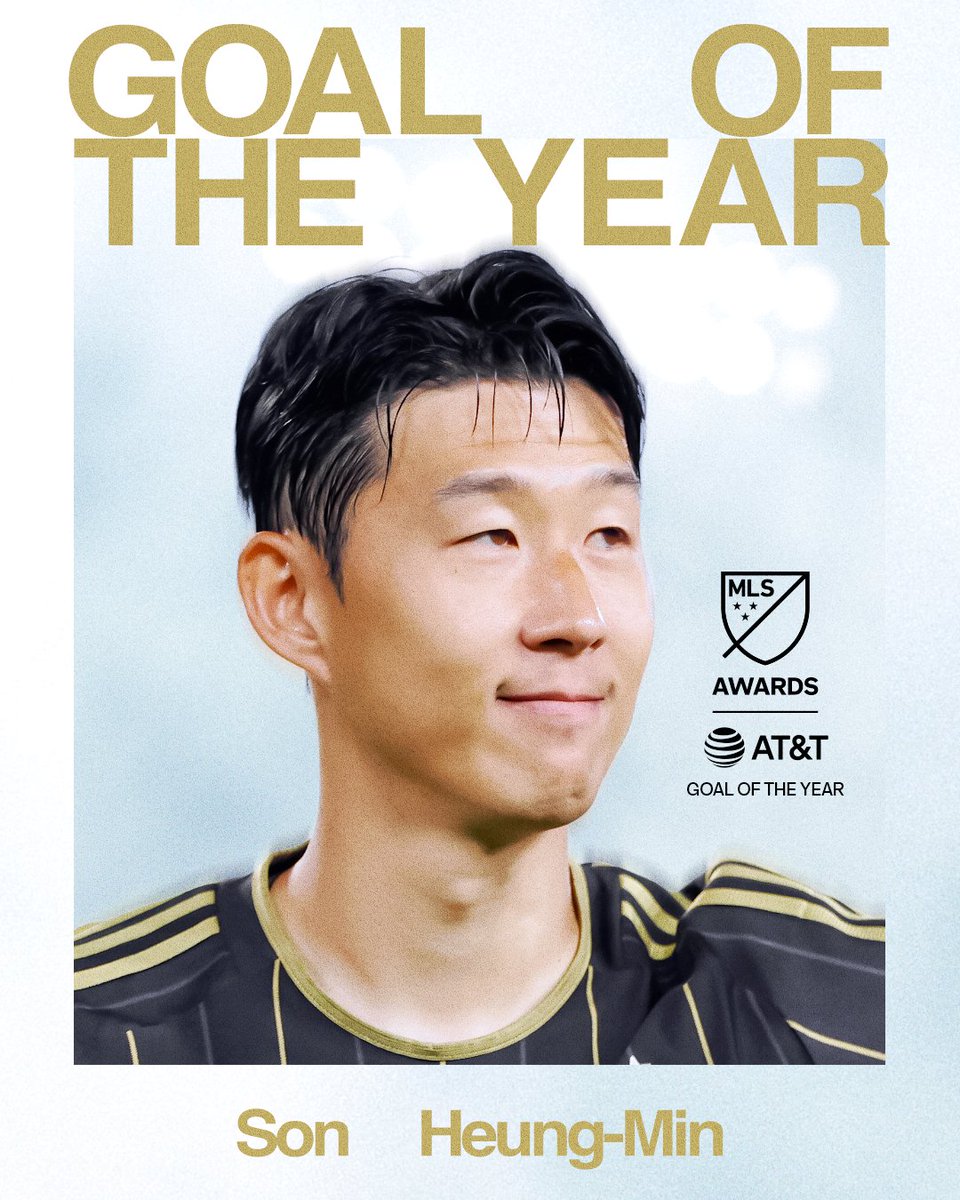 Free kick perfection. 💫 Son Heung-Min's strike is the AT&T Goal of the Year!