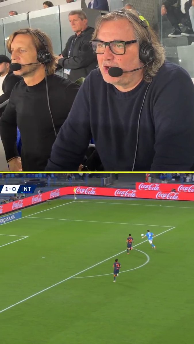 La magia di #McTominay con la voce di Pierluigi Pardo e Massimo Ambrosini ✨ #NapoliInter #DAZN