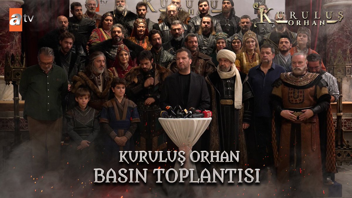 Yeni hikayesi, yeni dünyası ve müthiş oyuncu kadrosuyla Kuruluş Orhan’ın basın toplantısından en özel anlar⚔️ Kuruluş Orhan yeni sezon ilk bölümüyle Çarşamba 20.00’de atv’de🔥
