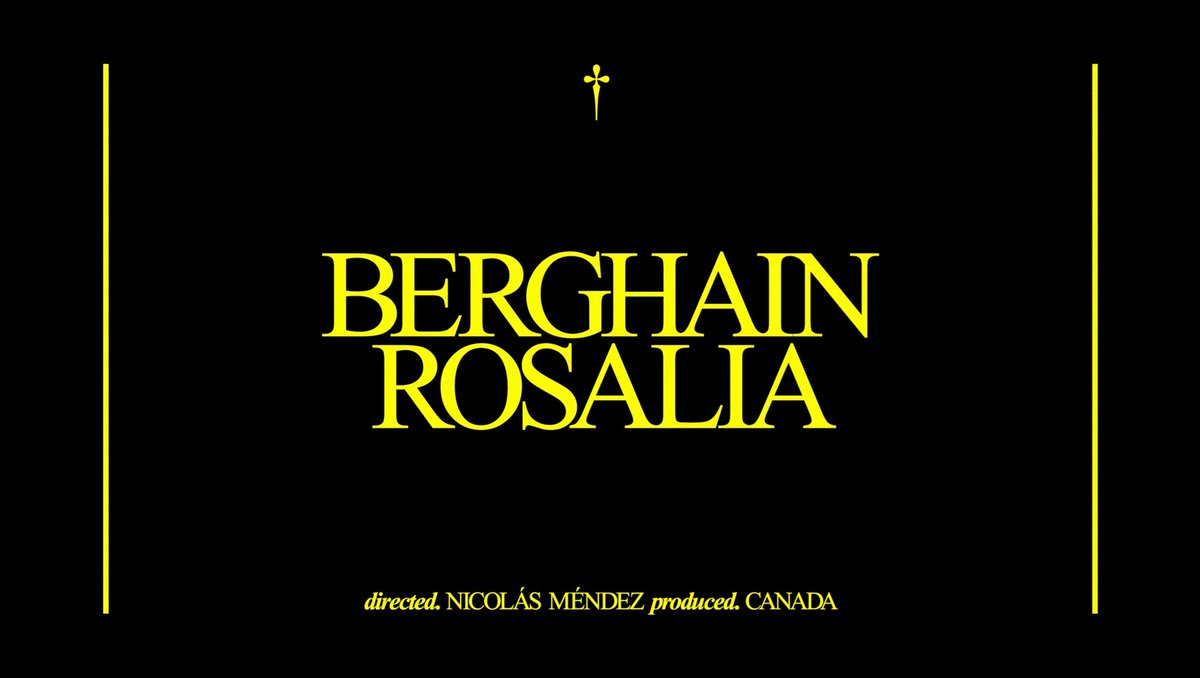 "Rosalía": Por su nueva canción #Berghain
