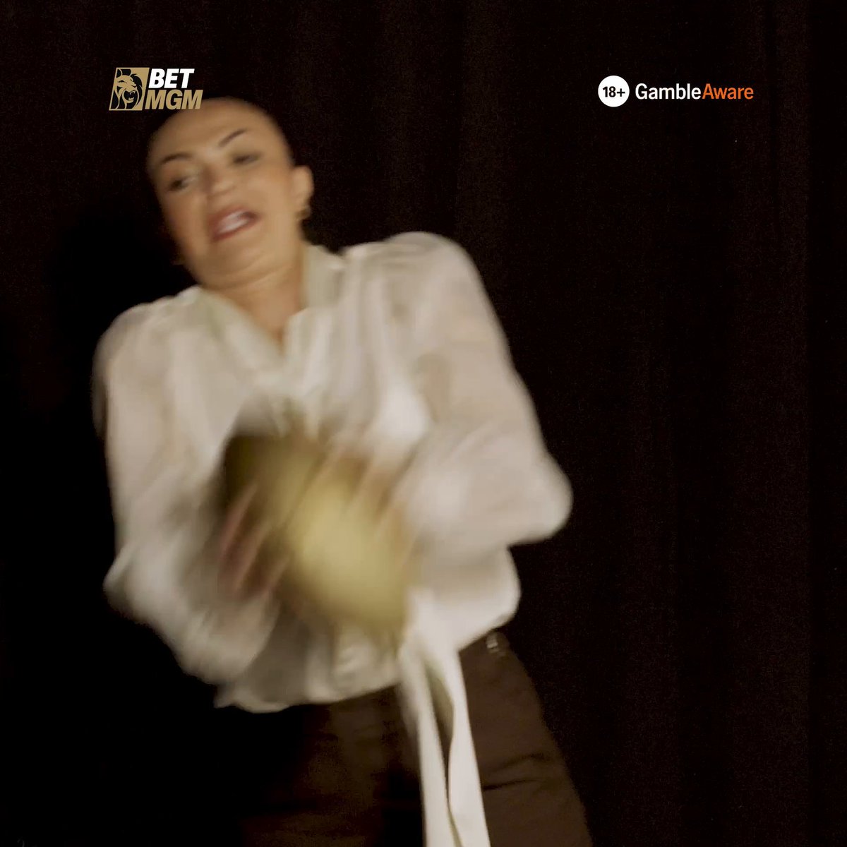 It's Episode 𝗙𝗢𝗨𝗥 of our ambassador challenges! Laura Woods & Megan Nicholls answer trivia questions & have to receive a throw from a quarterback to win 𝗬𝗢𝗨 an NFL shirt of your choice 🏈 How to enter: - Follow BetMGM UK - Tag a friend 18+ T&Cs apply