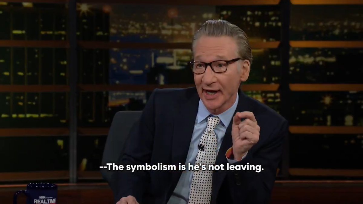 Trump's ballroom is a symbol – and it symbolizes that he's not going anywhere. Watch Michael Steele and Kate Bedingfield join @BillMaher on the Real Time panel, now streaming on HBO Max: