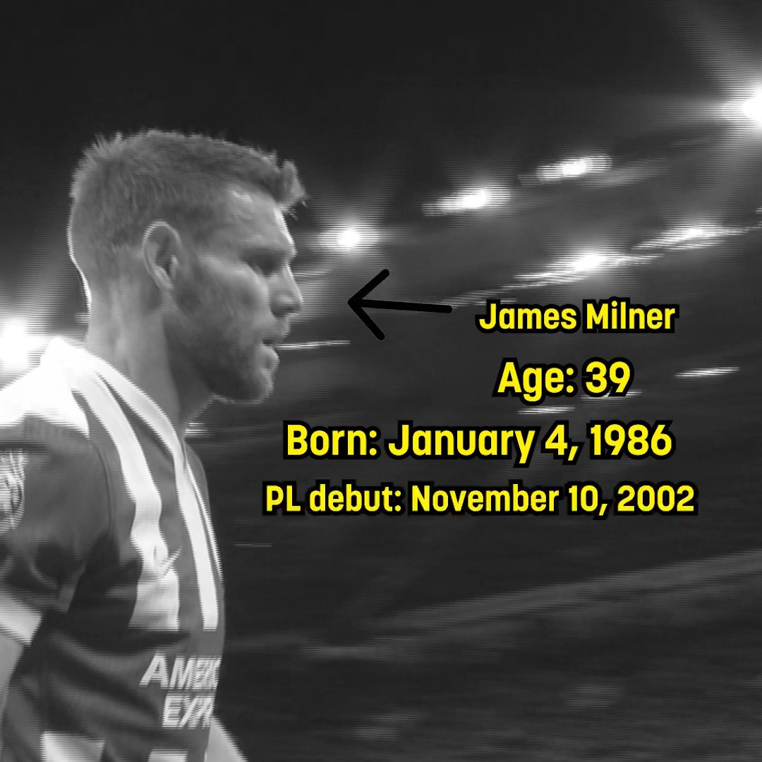 Brighton's James Milner and Charalampos Kostoulas combined for the largest age gap between assister and scorer in Premier League HISTORY. Milner made his PL debut almost five years before Kostoulas was born. 🤯