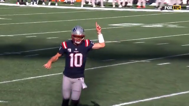 Keep it rolling Drake Maye 😮‍💨 #ATLvsNE 11/2 on CBS