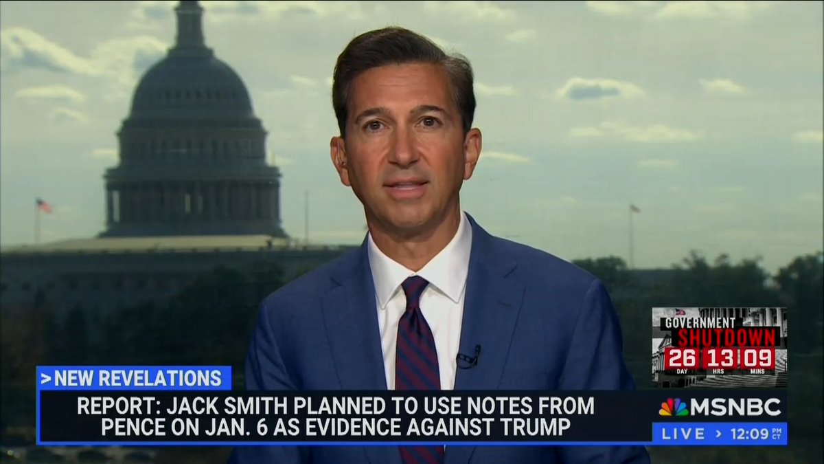 Reporter: We've obtained handwritten notes by Mike Pence of the last phone call that Donald Trump had with Mr. Pence on the morning of January 6th. Pence had made the decision that he was not going to try to delay the certification. And Donald Trump said, 'you'll go down as a wimp, and if this is the case, I made the wrong decision.'