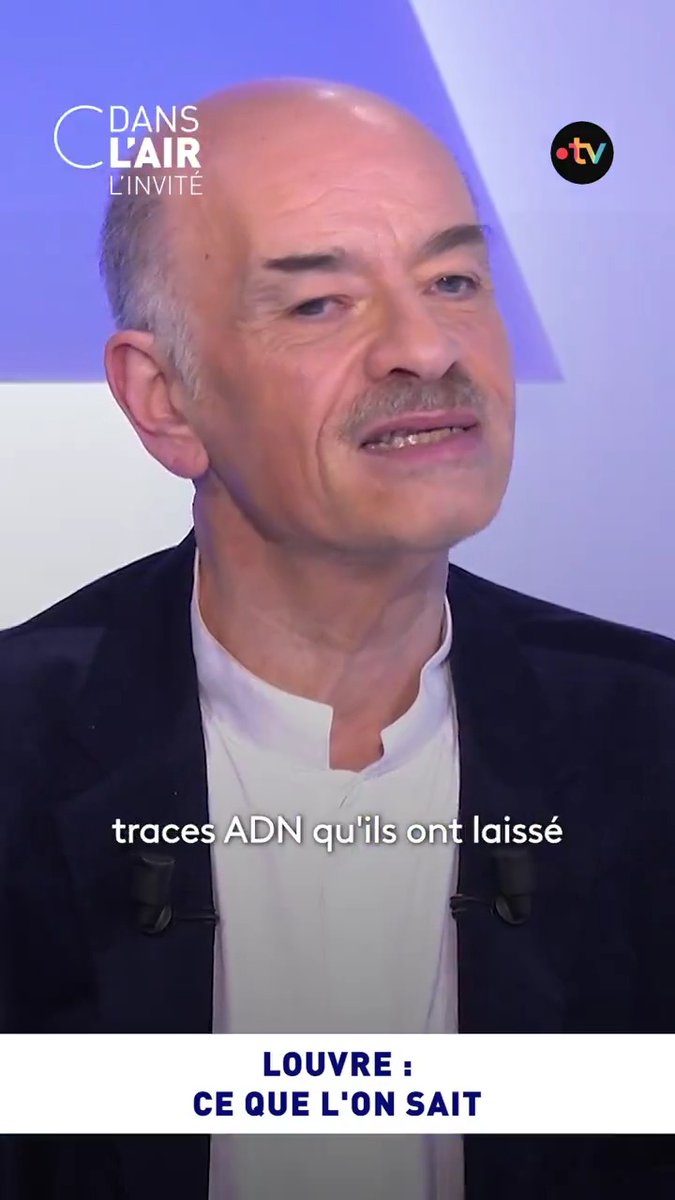 #Louvre : "Les deux #suspects sont des #cambrioleurs connus, et l'efficacité extrême de la #police judiciaire a été proportionnellement inverse à l'inefficacité et à l'incompétence des services de #sécurité du Louvre !" Alain Bauer, l'invité de #cdanslair #Cambriolage #Enquête