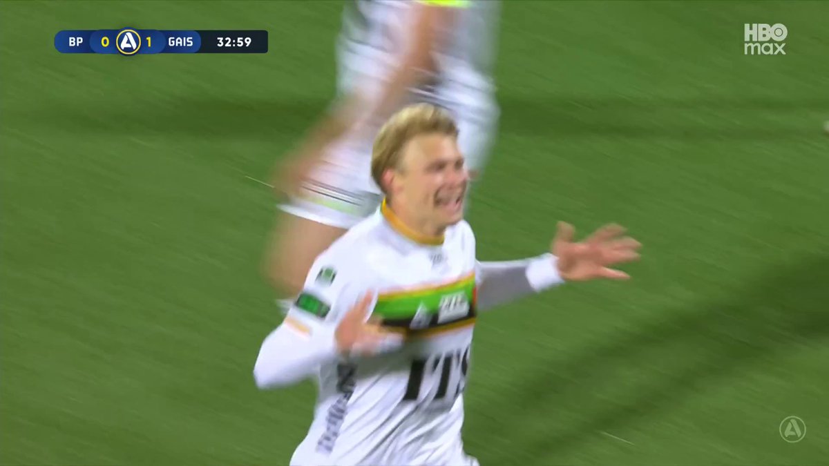 GAIS tar ledningen borta mot BP! Rasmus Niklasson Petrovic 🟢⚫️ 📲 Se matchen på HBO Max