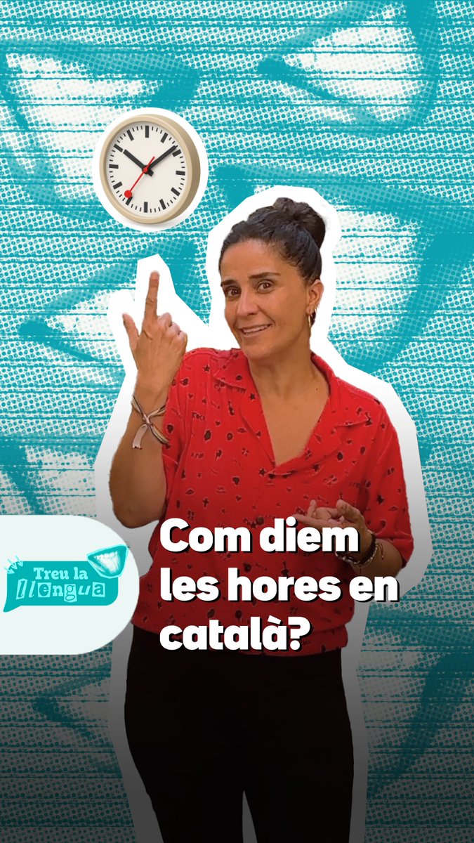 Et bull el cap quan sents "un quart i mig de quatre"? 🤯 D'això en diem "sistema de campanar" 🔔 i és exclusiu del català, però no l'únic! La Babeth Ripoll 🎗 ens explica com diem les hores segons el territori! #TreuLaLlengua3Cat #llenguacatalana