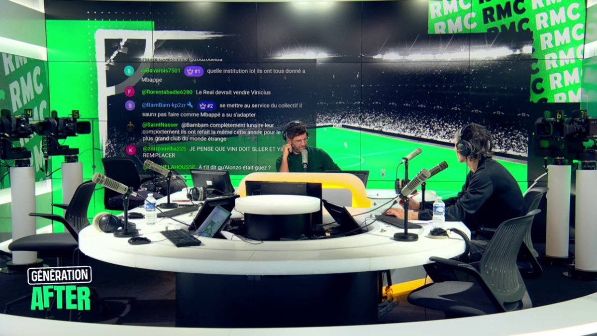 🇪🇸 Edgar Groleau : "La saison dernière, on a pu croire que Vinicius pouvait être le numéro un du Real. Mais le leader est Mbappé et ça ne changera pas. Il est frustré de ne plus avoir le même statut et de sortir, même lorsqu'il estime être l'un des meilleurs sur la pelouse."