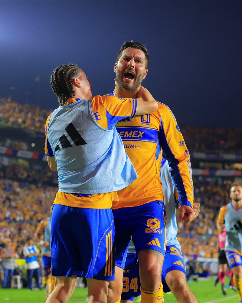 Juste pour vous rappeler que le roi André-Pierre Gignac, bientôt 40 ans, vient de marquer son 218e but avec les Tigres. 🎥 Club Tigres 🐯