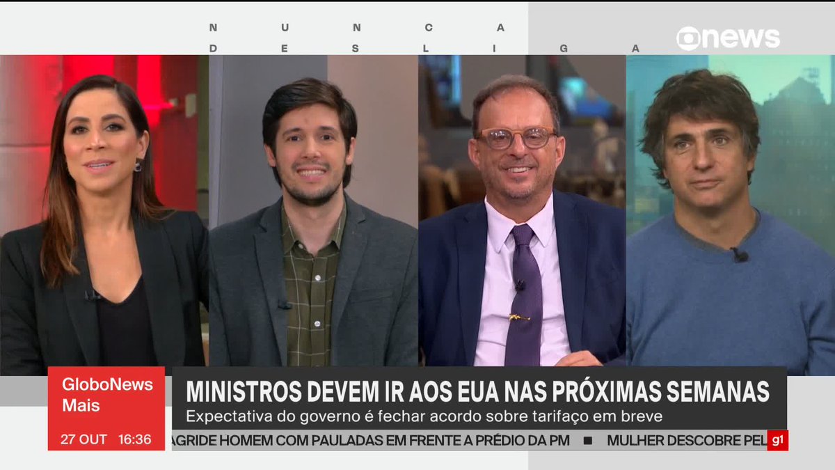 “Não dá para comparar com a repercussão que teve no Brasil”, diz Guga Chacra sobre a repercussão nos Estados Unidos do encontro entre Lula e Donald Trump. ➡ Assista ao #GloboNewsMais: #GloboNews