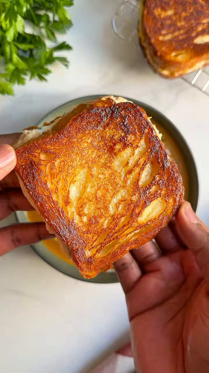 Jumbo Crab Grilled Cheese &amp; Crab Bisque | kingcooks Recipe up now! 😮‍💨