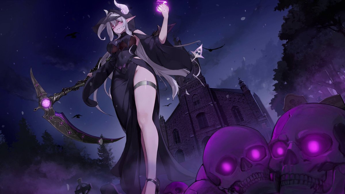 If you let me reap your soul, we could be together forever 💜 🎨 elias_paint ⚙️ arusakira