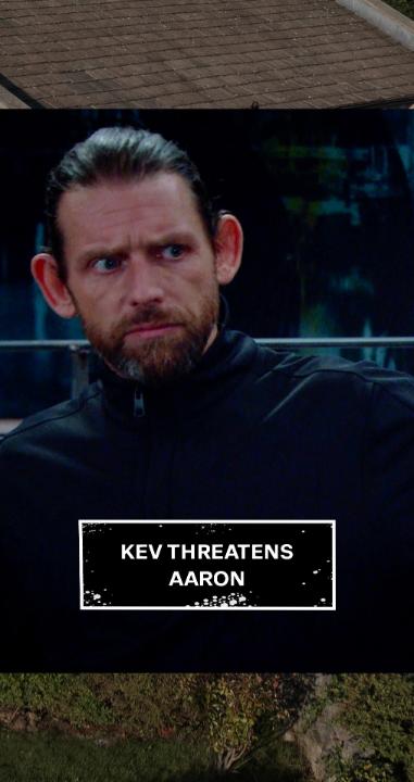 Dread to think what Kev's "unfriendly warnings" are like... 😬 #Emmerdale