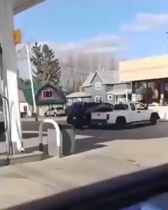 Karen attempts to use her Force Field Energy techniques on a Police Officer...