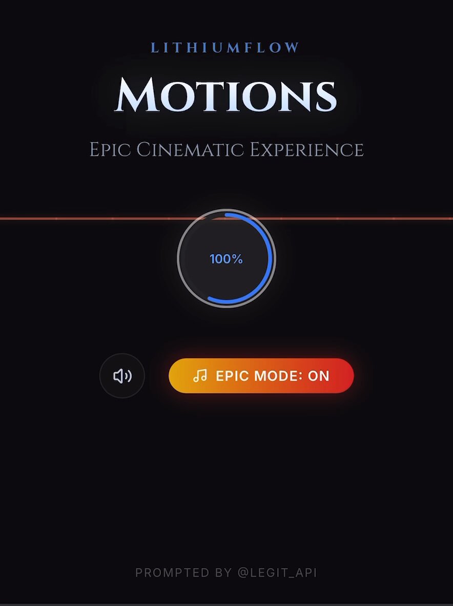 Gemini 3 // Lithiumflow Epic Cinematic Music Experience I think I found myself a new hobby 🥹