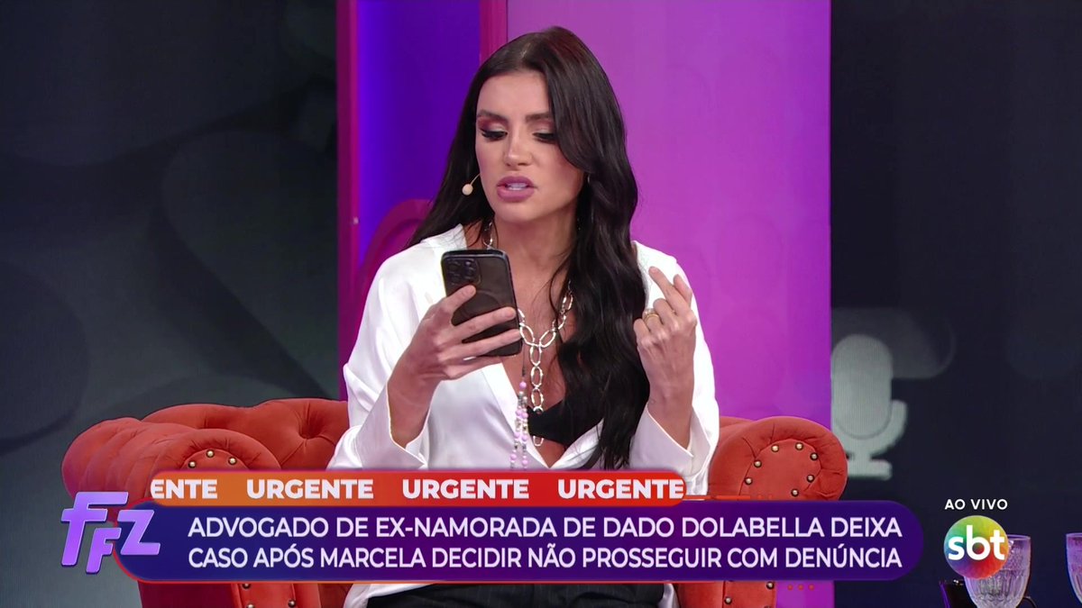Urgente! Advogado de Marcela decidiu deixar o caso após a miss desistir de seguir com a denúncia contra Dado Dolabella #FofocalizandoNoSBT