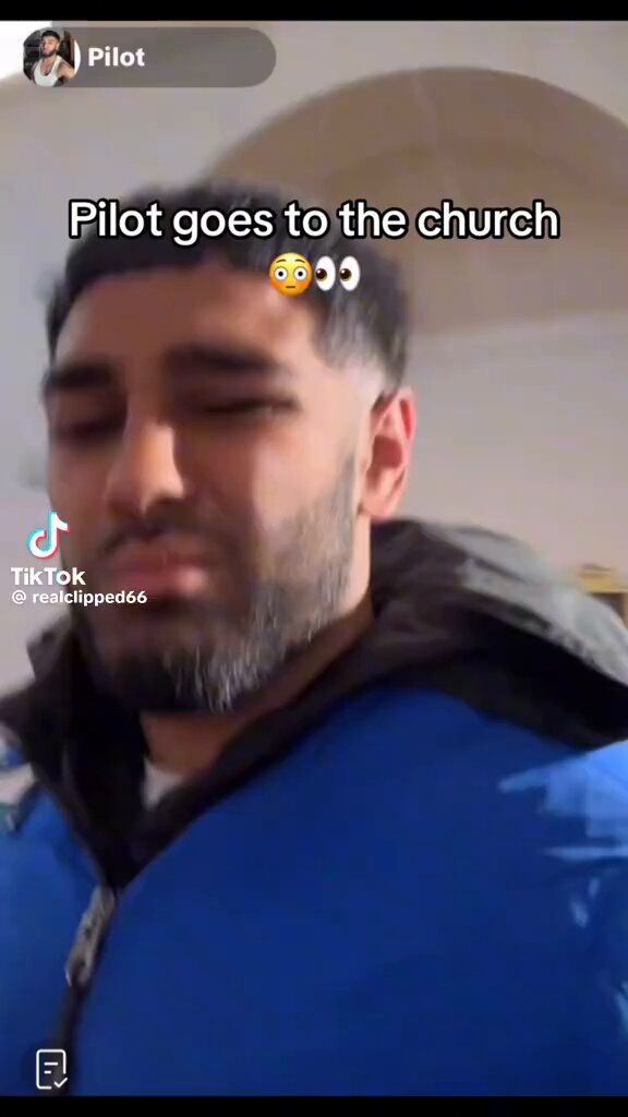 Absolute Scumbag Walking through a church, recording himself taking the piss! Imagine if a Christian or white lad did that in a Mosque? They’d be rioting DEPORT