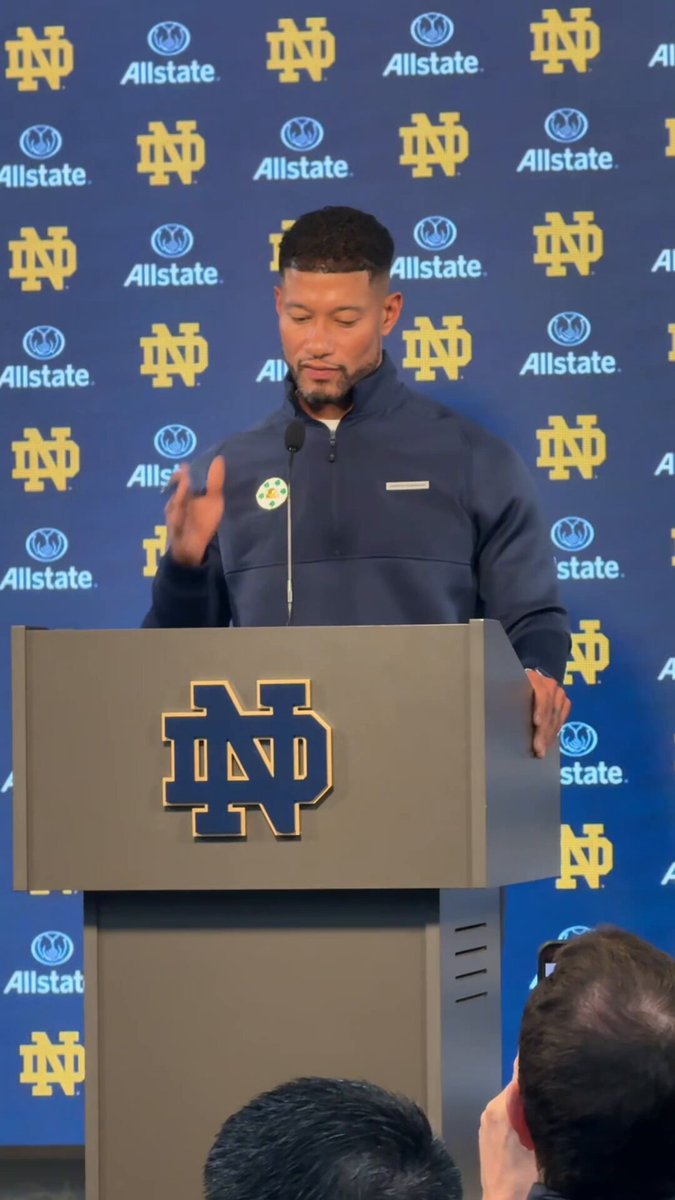 Marcus Freeman dropped some life advice when asked about the chaos around college football coaches “If you’re not grateful for what you have, you’ll find a way to lose it” A class act