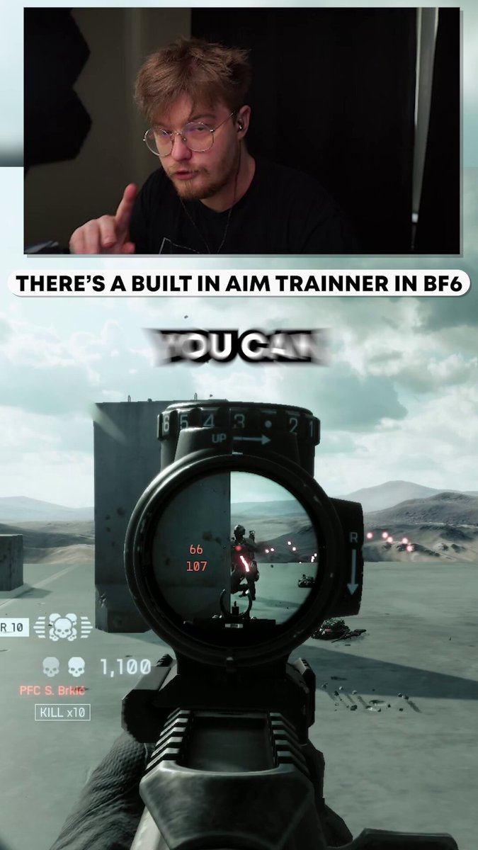 You Can Aim Train INSIDE Battlefield 6